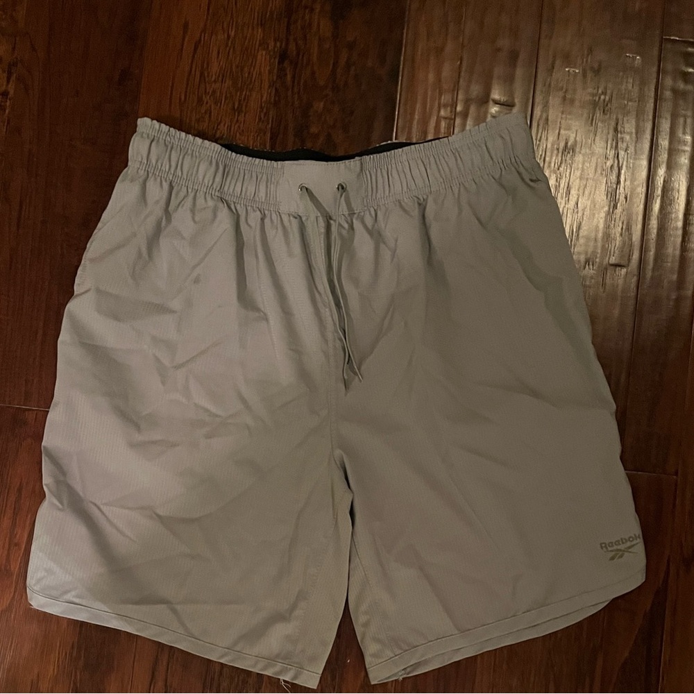 Reebok Gray Athletic Shorts